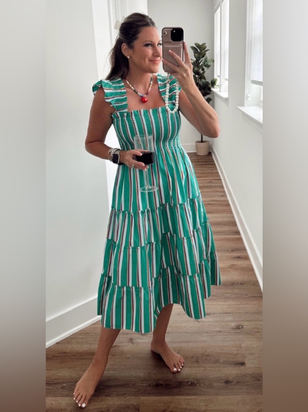 Hill house ellie nap dress size small worn once new condition